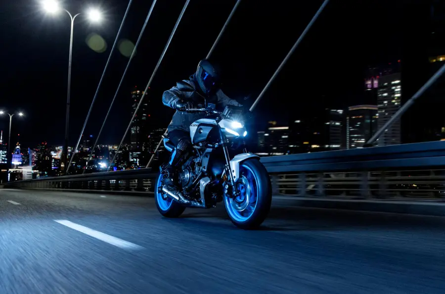 Motocykl Yamaha MT07 kurs prawa jazdy kat. A w OSK Postęp.